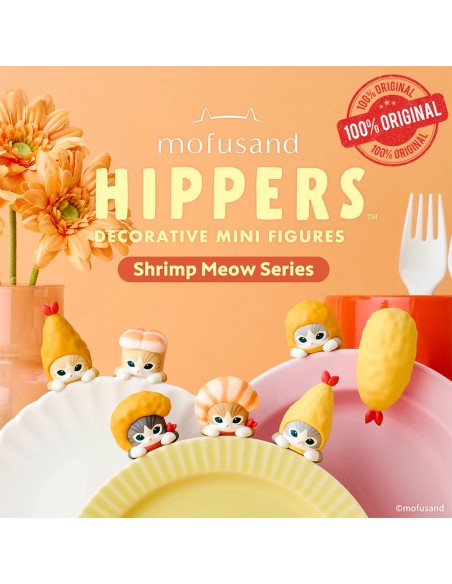 Hippers Mofusand Shrimp Meow Series