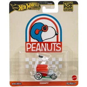 Hot Wheels Peanuts Snoopy Pop Culture