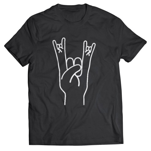 Camiseta Rock Fingers