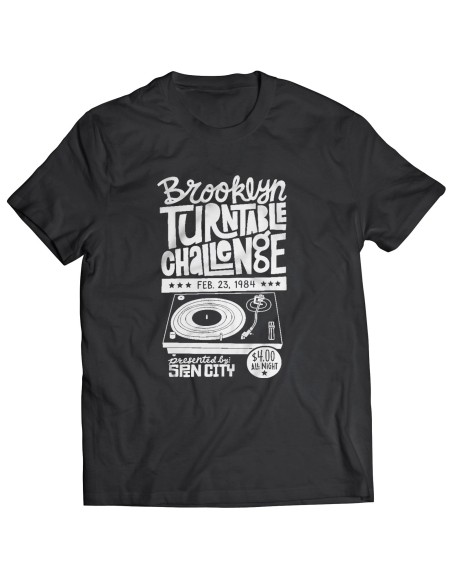 Camiseta Brooklyn Turntable Challenge