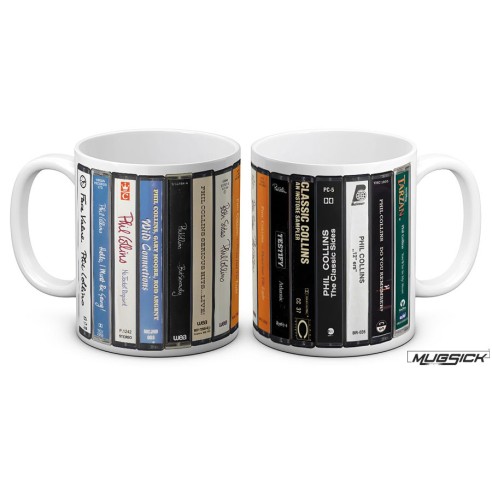Taza Phil Collins Cassette Collection