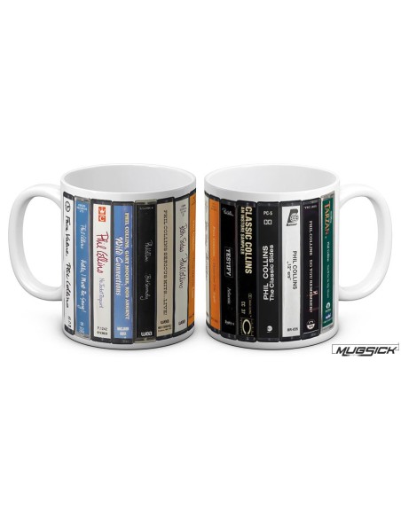 Taza Phil Collins Cassette Collection