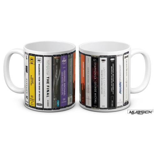 Taza George Michael Cassette Collection