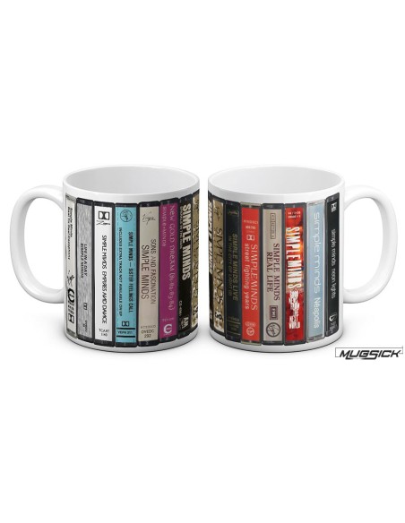 Taza Simple Minds Cassette Collection