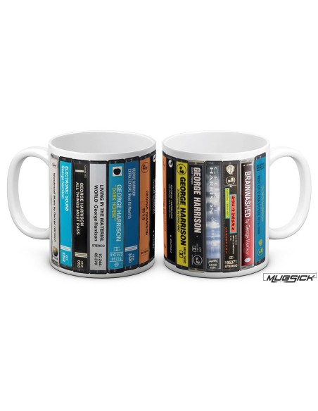 Taza George Harrison Cassette Collection