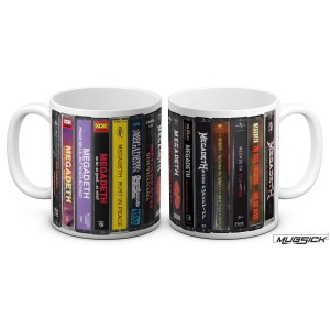 Taza Megadeth Cassette Collection