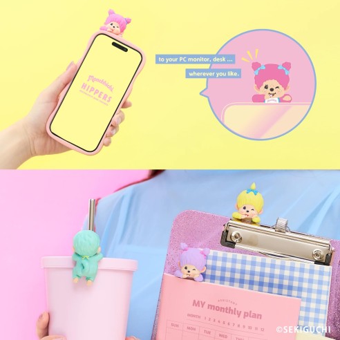 HIPPERS Monchhichi COLORS: Wink Series
