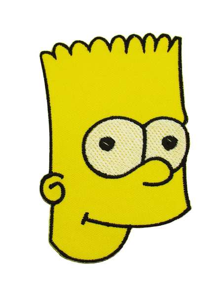 Parche Bart Simpson Cara