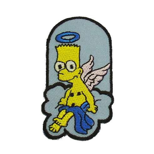 Parche Bart Simpson Ángel