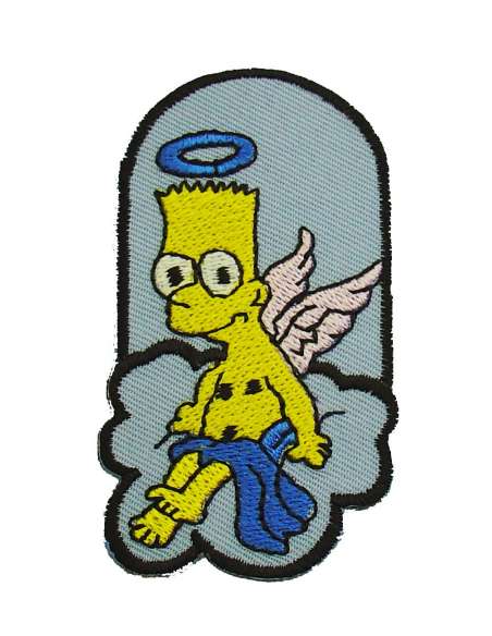 Parche Bart Simpson Ángel
