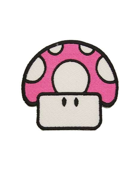 Parche Seta Mario Bros Rosa