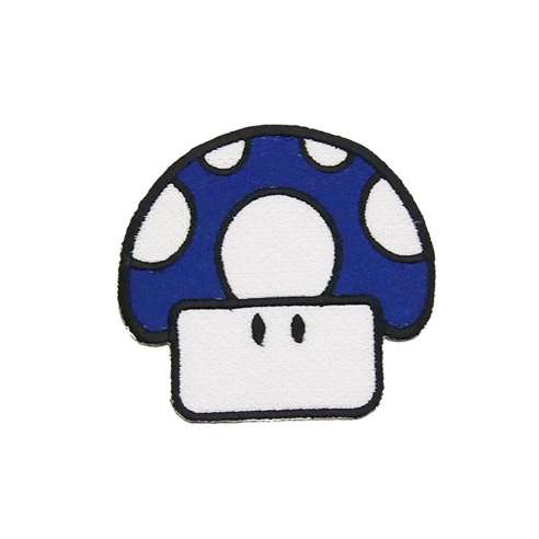 Parche Seta Mario Bros Azul