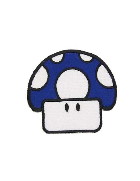 Parche Seta Mario Bros Azul