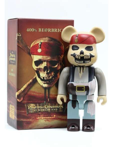 Bearbrick 400% Piratas del Caribe