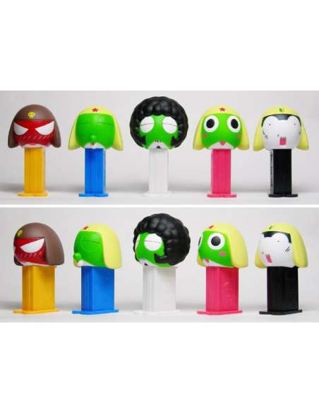 Keroro 2 mini dispensadores pez