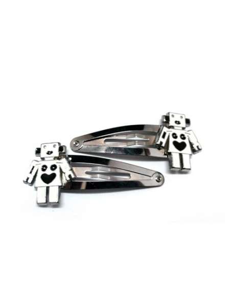 Clips Robot Blanco