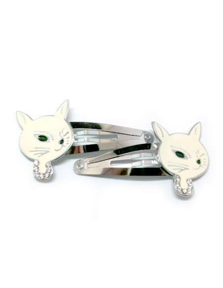 Clips Gato Blanco