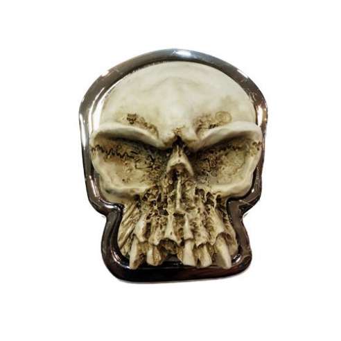 Hebilla Calavera con cascos