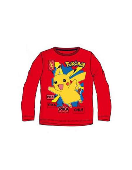Camiseta Pokemon Ash y Pikachu
