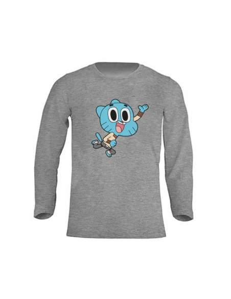 Camiseta Gumball Manga Larga