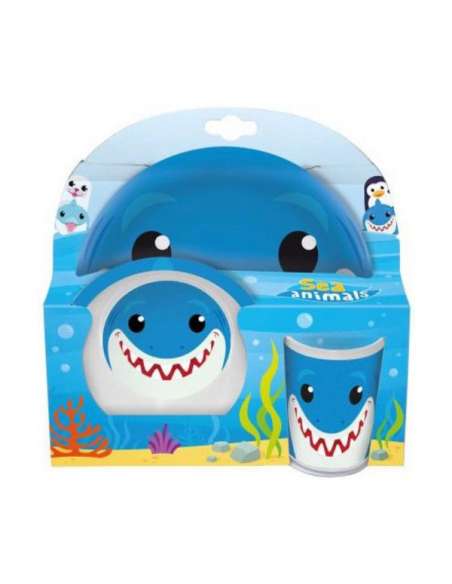 Set desayuno infantil Tiburón
