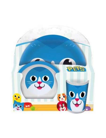 Set desayuno infantil Gatito