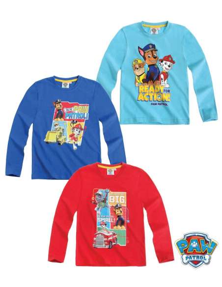 Camiseta Patrulla Canina Manga Larga