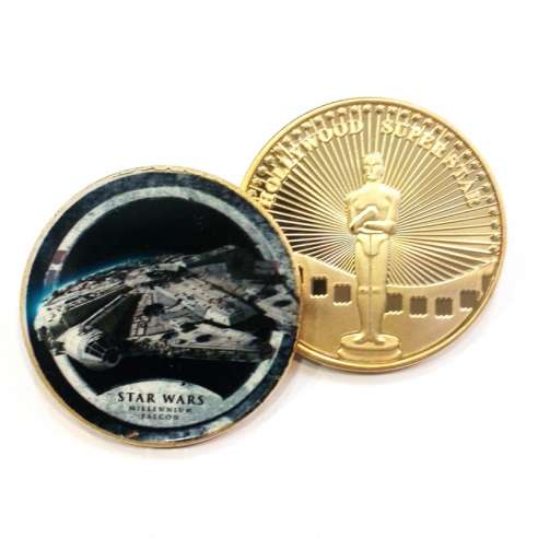 Moneda Star Wars Halcon Milenario