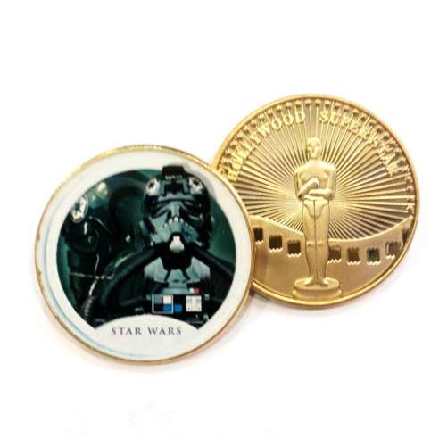 Moneda Star Wars Tie Figther Pilot