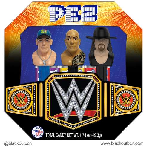 WWE Set Dispansadores Pez