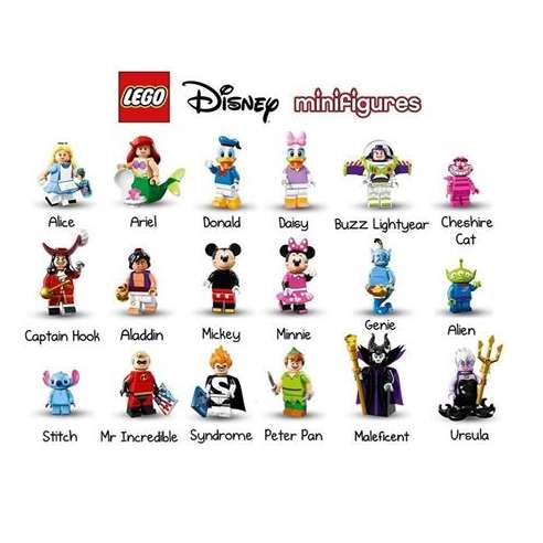 figuras lego disney