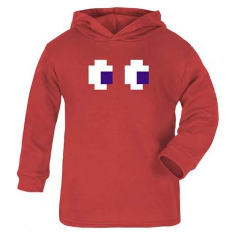 Sudadera Comecococs Pacman Rojo