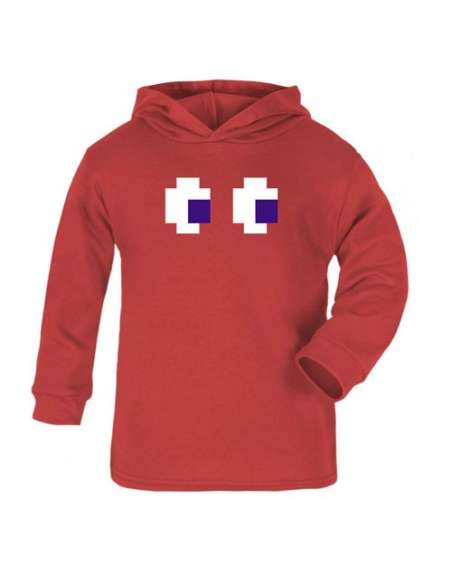 Sudadera Comecococs Pacman Rojo