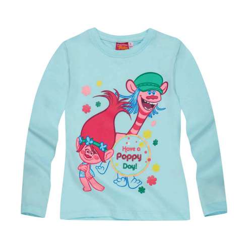 Camiseta Trolls Manga Larga - Have a Poppy Day