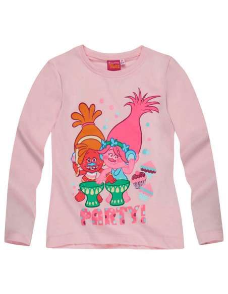 Camiseta Trolls Manga Larga - Party