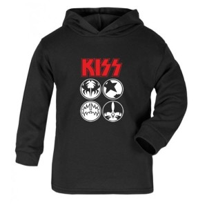 Sudadera Bebe Kiss Symbols