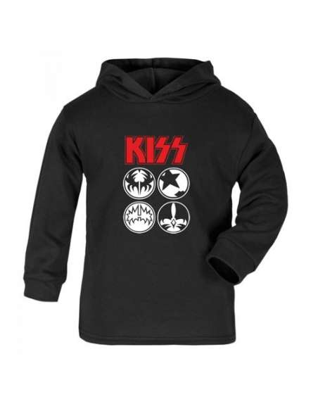 Sudadera Bebe Kiss Symbols