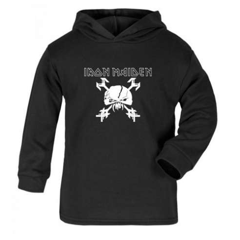 Sudadera Bebe Iron Maiden Skull