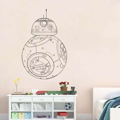 Vinilo Adhesivo Star Wars BB8