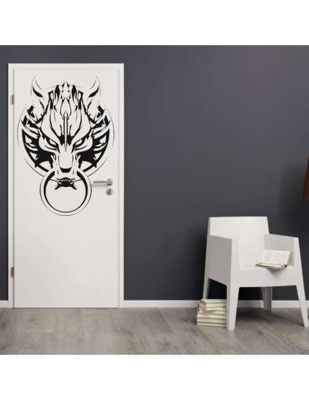 Vinilo Adhesivo Final Fantasy Lobo