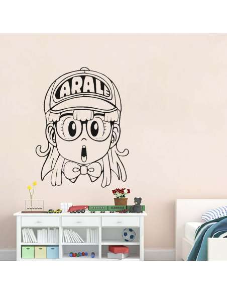Vinilo Adhesivo Dr Slump Arale Face