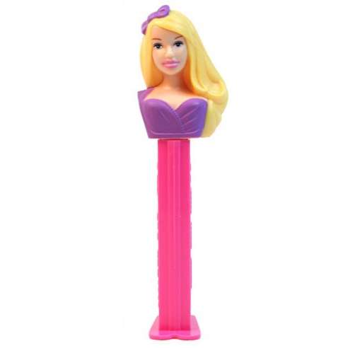 Dispensador caramelos Pez Barbie con lazo