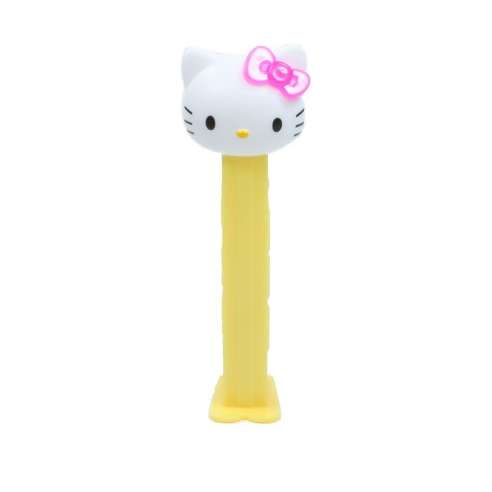 Dispensador caramelos Pez Hello Kitty Lazo Rosa Cristal