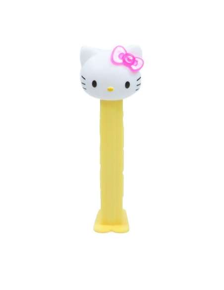 Dispensador caramelos Pez Hello Kitty Lazo Rosa Cristal