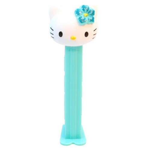 Dispensador caramelos Pez Hello Kitty Hibisco Azul