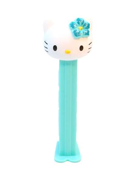 Dispensador caramelos Pez Hello Kitty Hibisco Azul