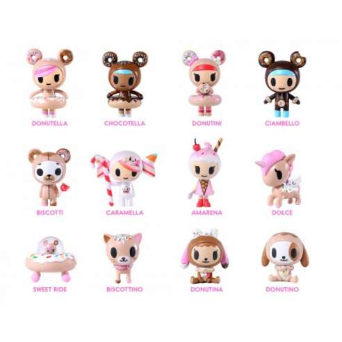 Donutella and her sweet friends by Tokidoki