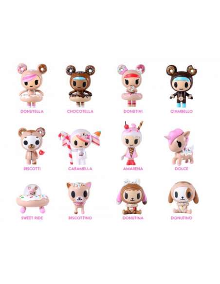 Donutella and her sweet friends by Tokidoki