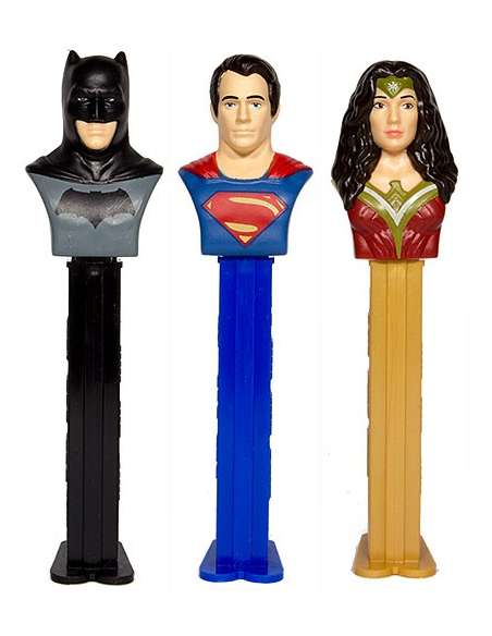 Batman vs. Superman Set Dispensador Caramelos Pez