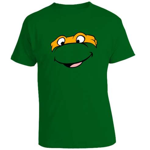 Camiseta Michelangelo Tortugas Ninja